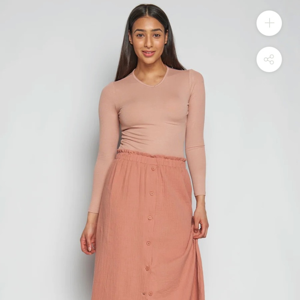 Dress blank tee